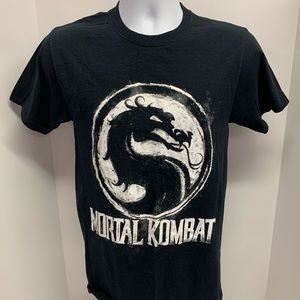 Jerzees Mortal Kombat T-Shirt Size Small